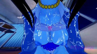 Malmortinta knabina monstro